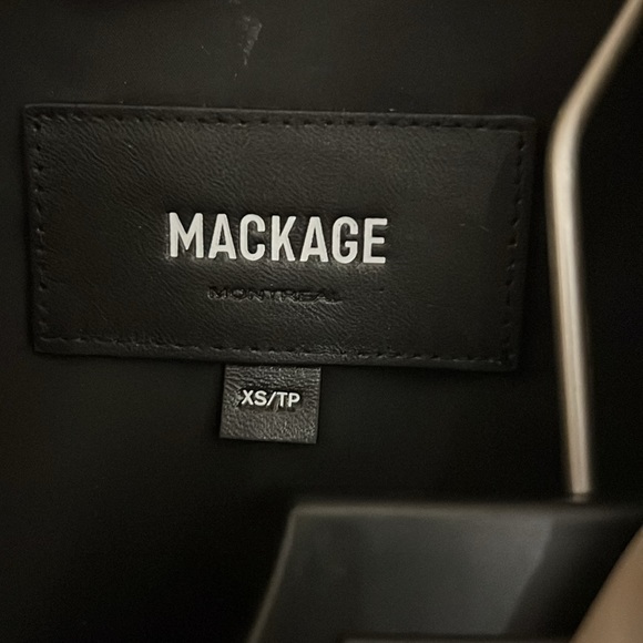 Mackage DAY Beige XS - Brand New Ladies Leather Jacket NWT - Picture 8 of 8